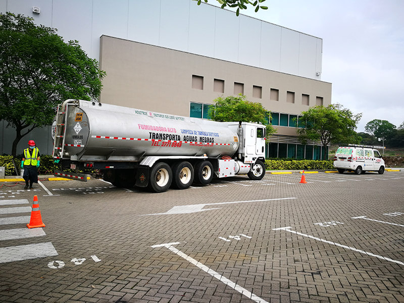 Fumigación, limpieza de tanques en comercio e industria - Costa Rica